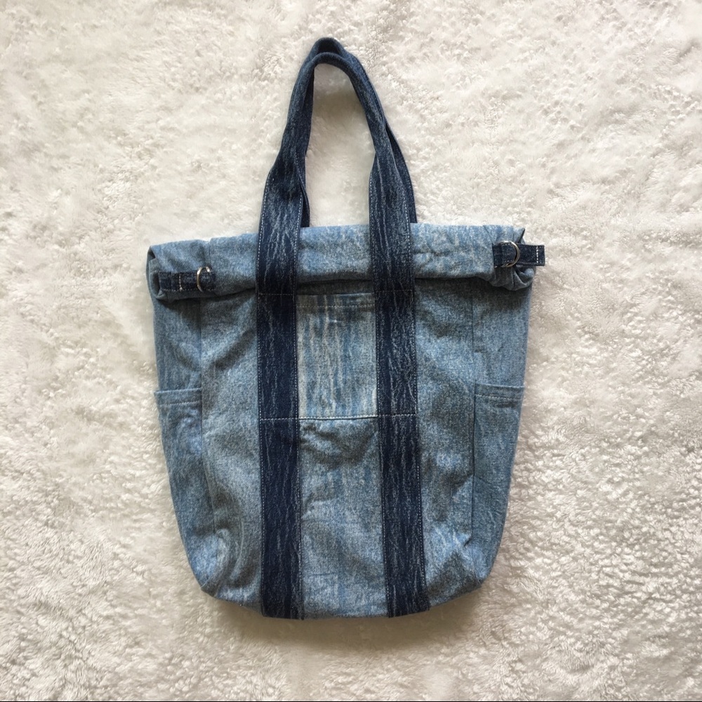 Urban Oufitters Washed Denim Tote